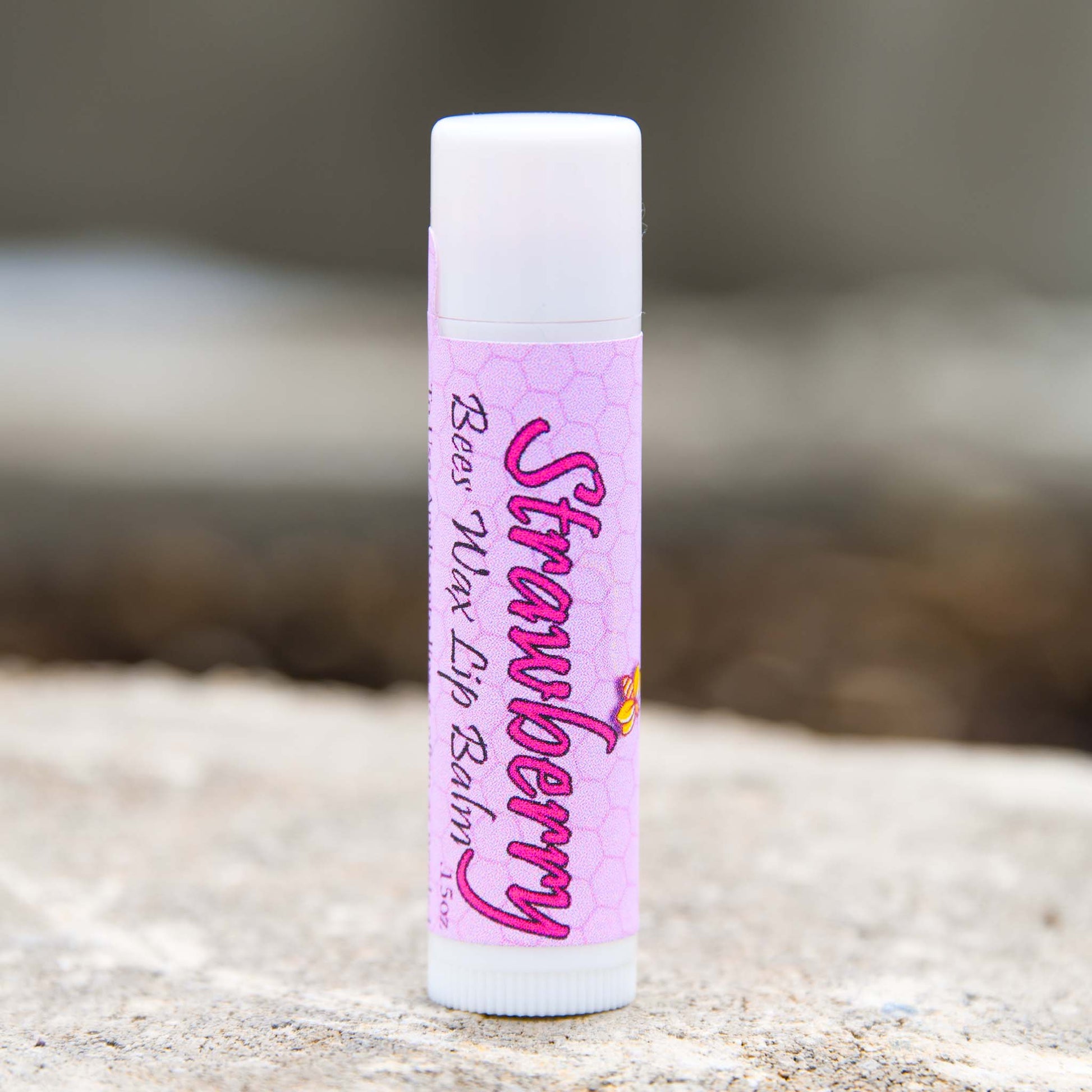 Strawberry Bees Wax Lip Balm From Bee Your Own Valentine