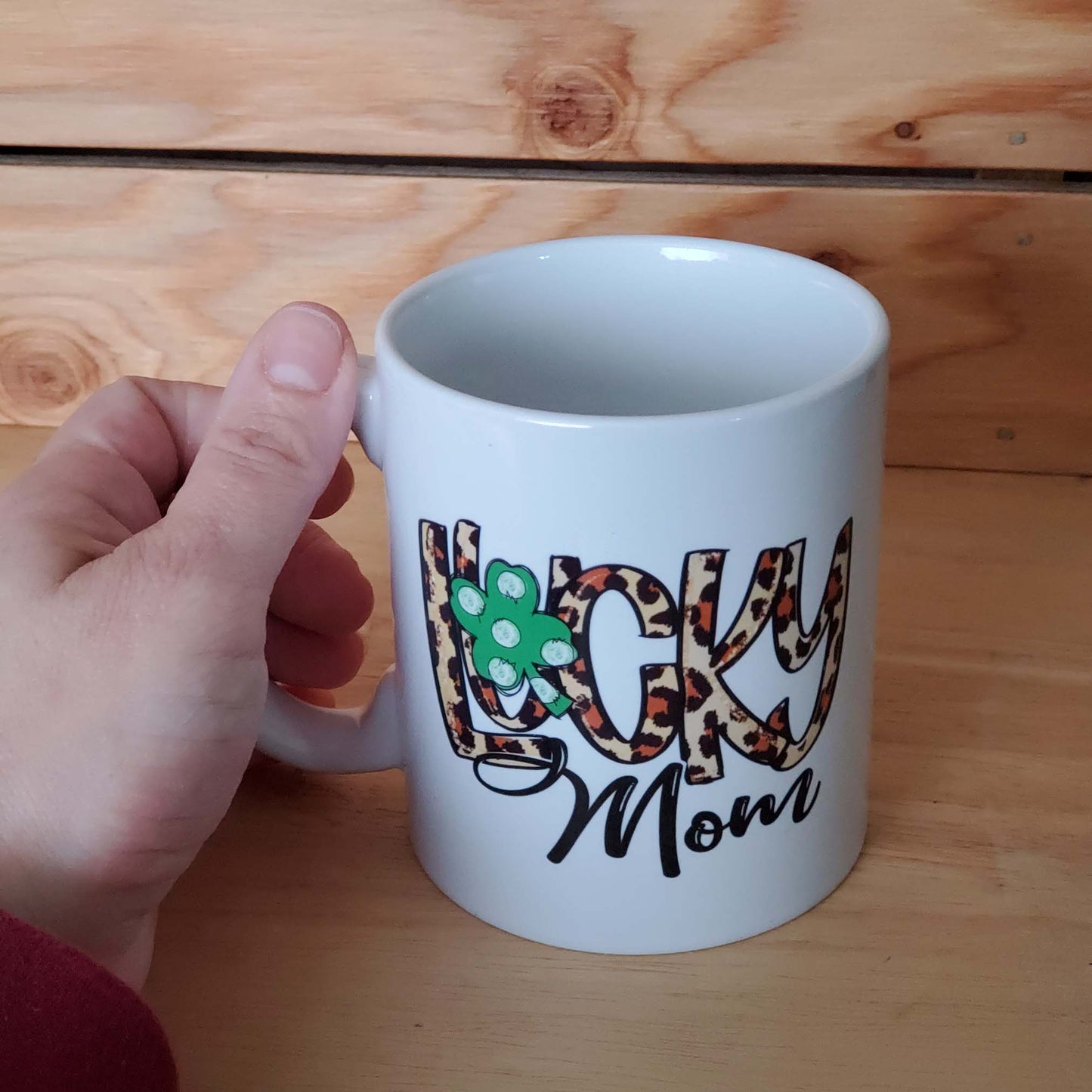 Lucky Mom Mug -Bee Your Own Valentine