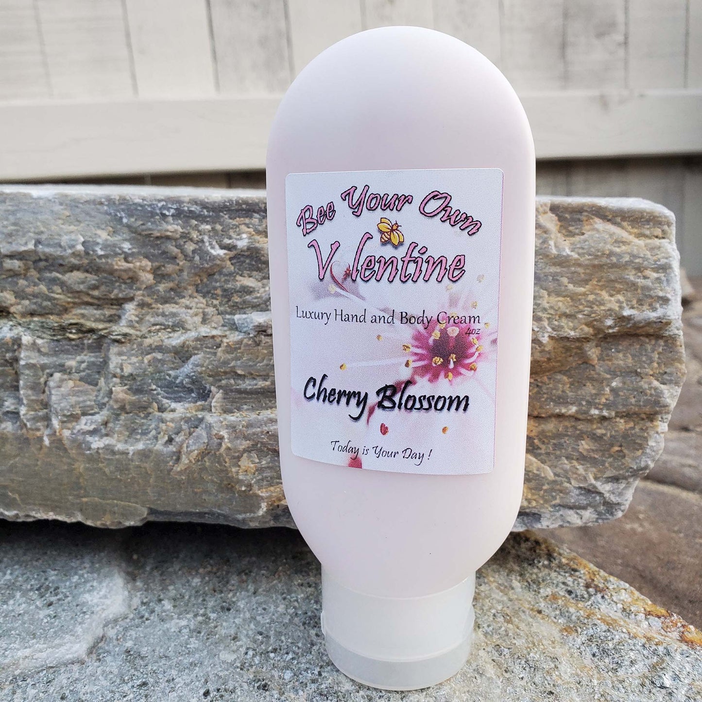 Bee Your Own Valentine Luxury Hand and Body Cream Cherry Blossom
