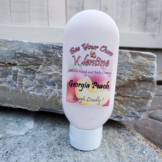 Bee Your Own Valentine Luxury Hand and Body Cream Georgia Peach